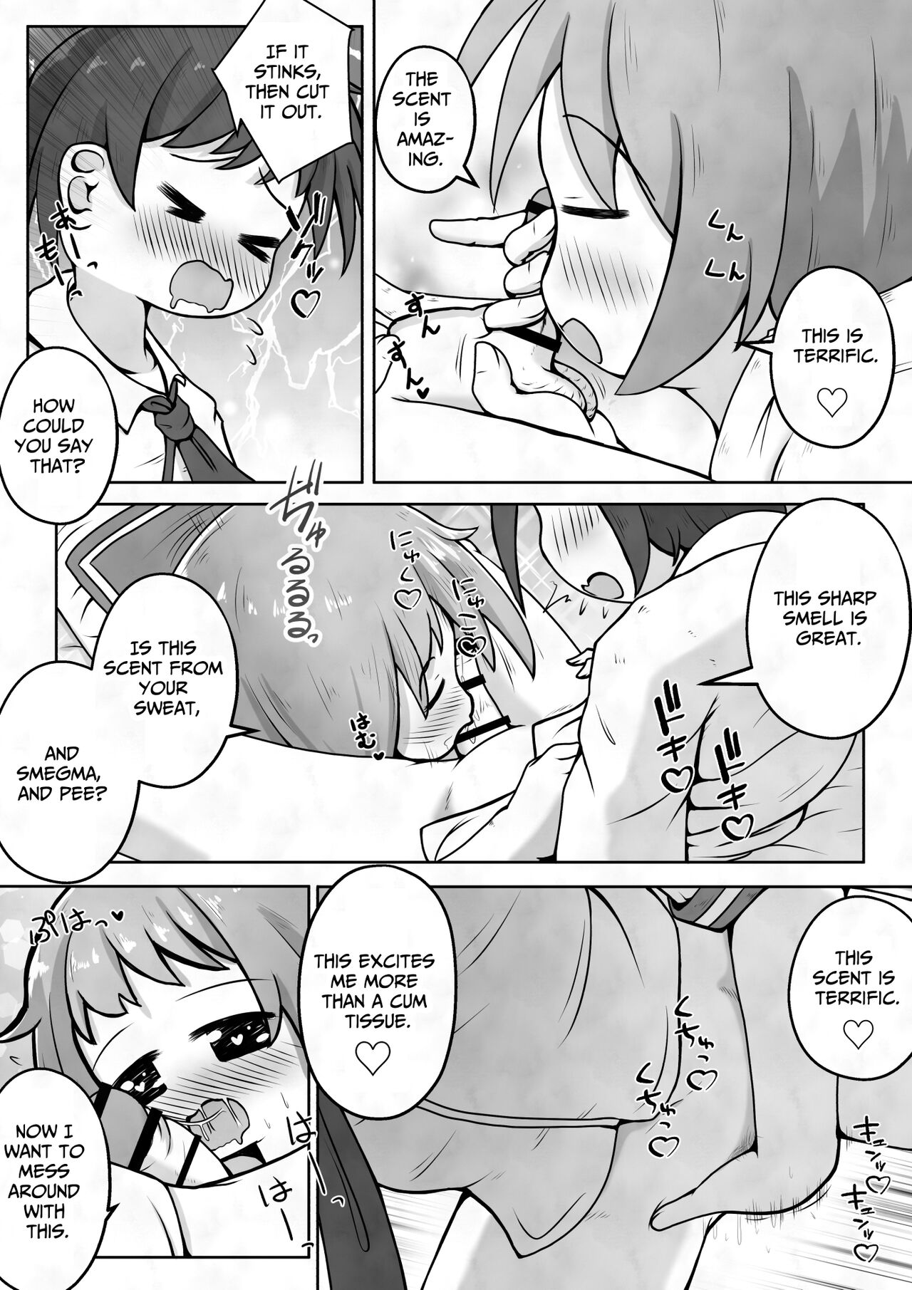 I want my sister to stop making me take off my pants without permission and masturbate with the smell of dirt! page 10 full