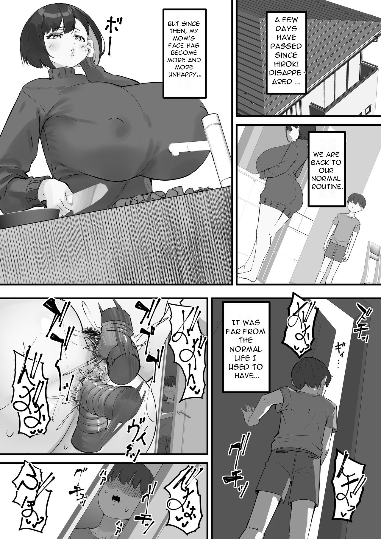 Netorare Kaa-san - Kaa-san ga Aitsu no Nikubenki ni Natta Hi 3 page 12 full