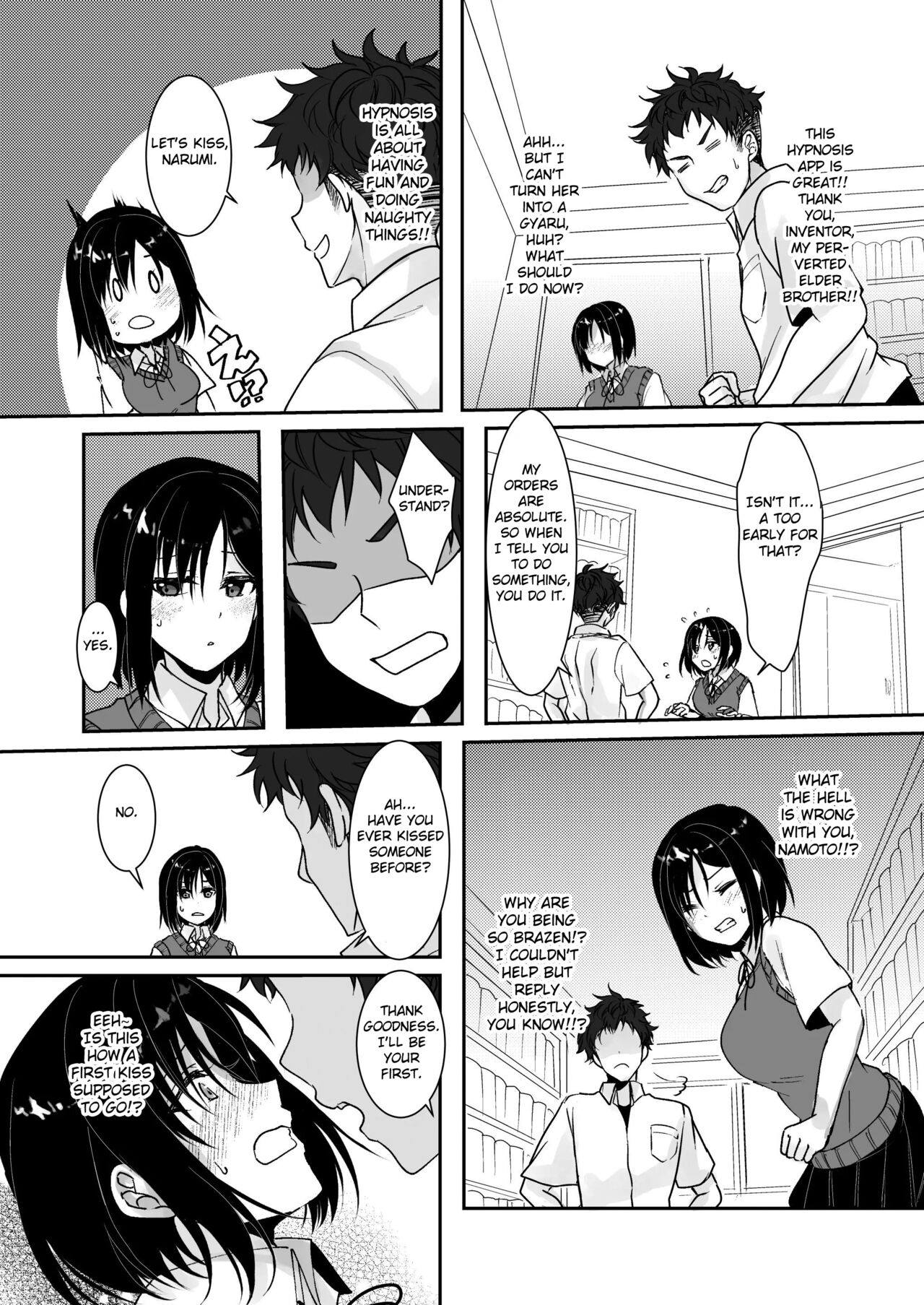 MistakeR ~Jimi de Kyonyuu na Osananjimi wo Saimin Appli de Risou no Ero-gal ni Kaizou Shite Koibito ni Suru Keikaku~ page 11 full