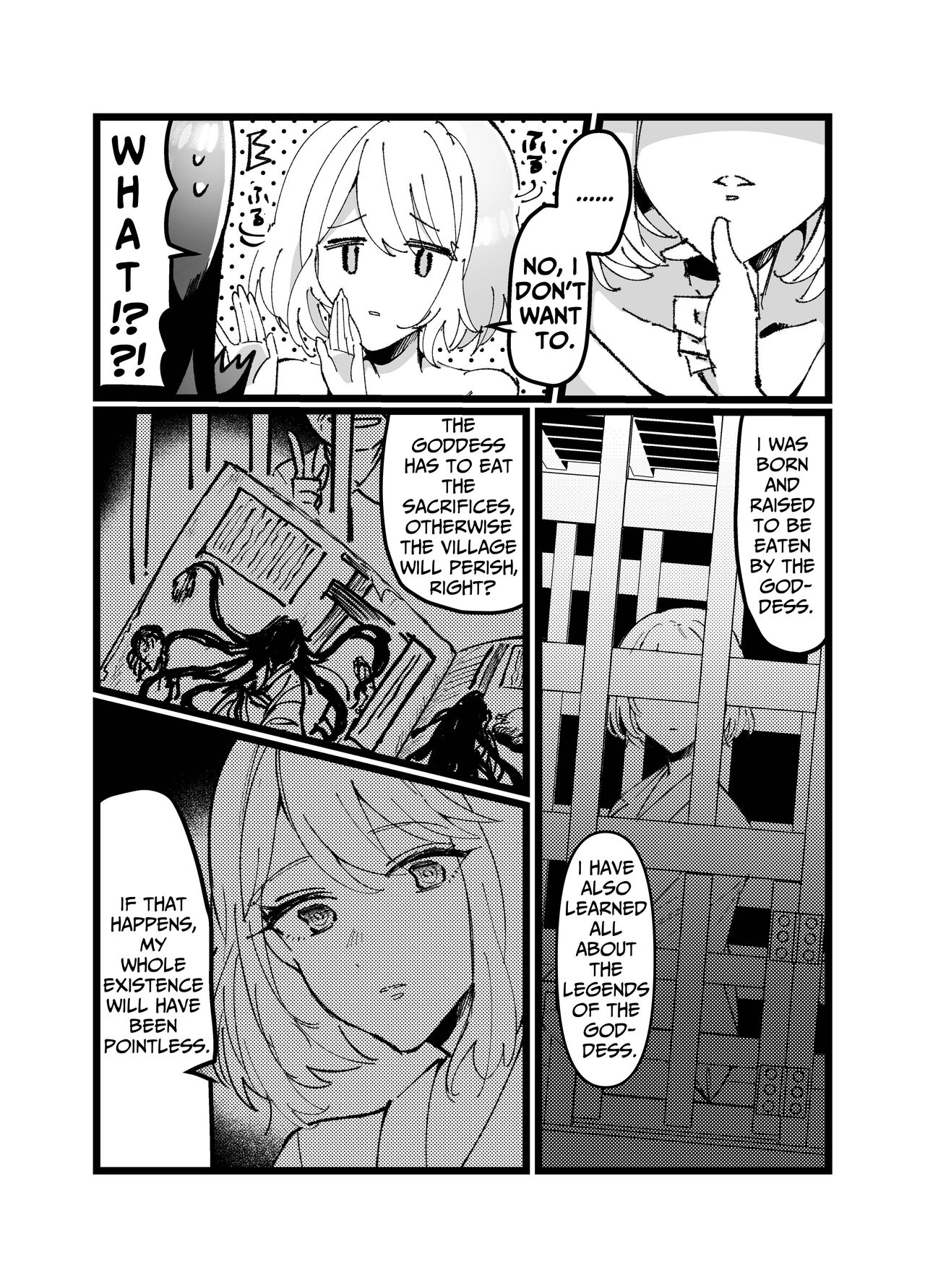 Sacrifice for the Evil God ~Ignorant Sacrificial Lamb's Tentacle & Lewd Crest Pleasure Wedlock~ page 10 full
