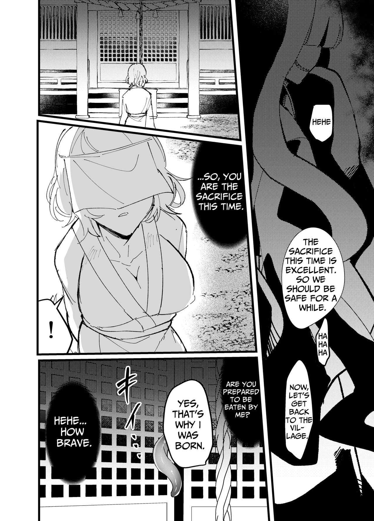 Sacrifice for the Evil God ~Ignorant Sacrificial Lamb's Tentacle & Lewd Crest Pleasure Wedlock~ page 6 full