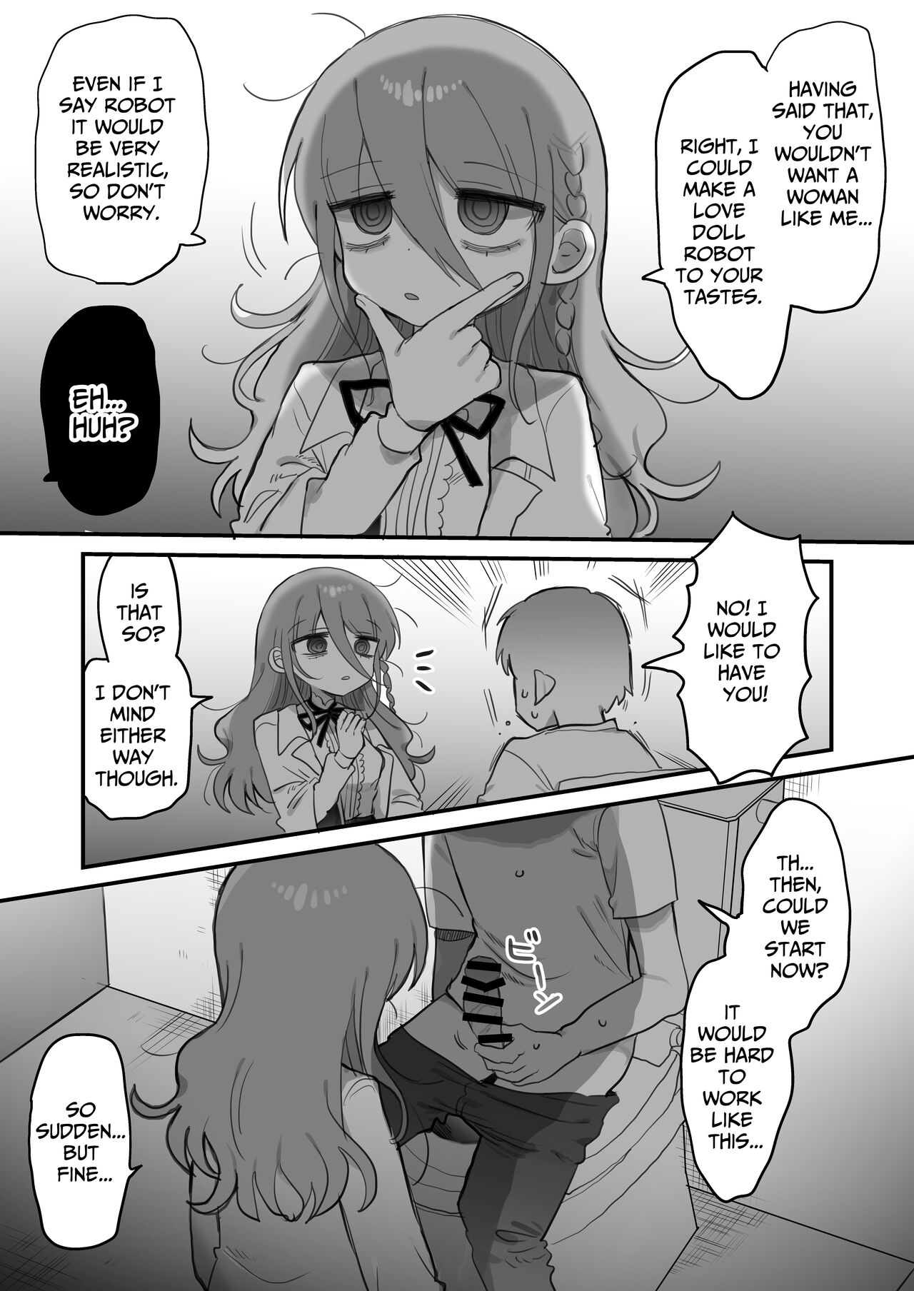 Downer Kenkyuusha Onee-san ni Onegai shite Ecchi na Koto shite Morau Hanashi. | I Requested Erotic Assistance From A Languid Lab Woman. page 11 full