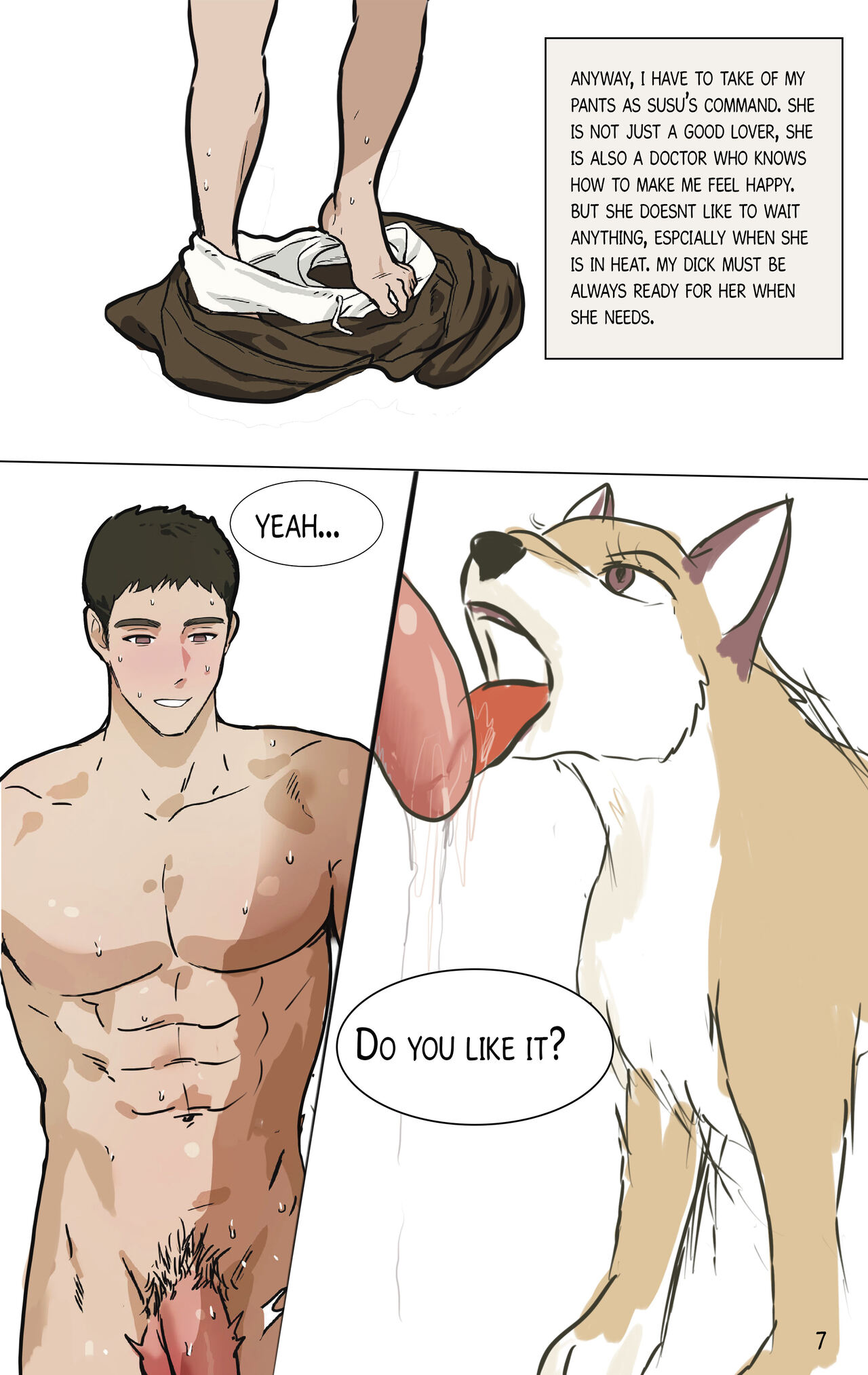 Susu & Her Human Boyfriend page 8 full