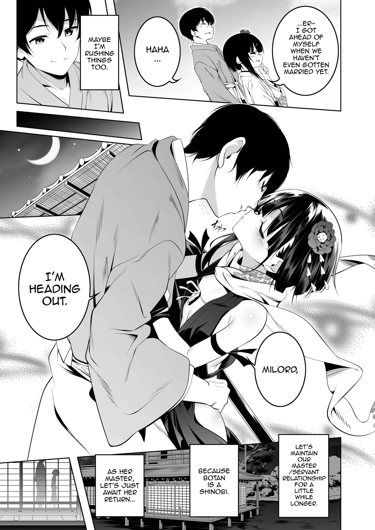Koushoku no Chuugi Kunoichi Botan page 12 full