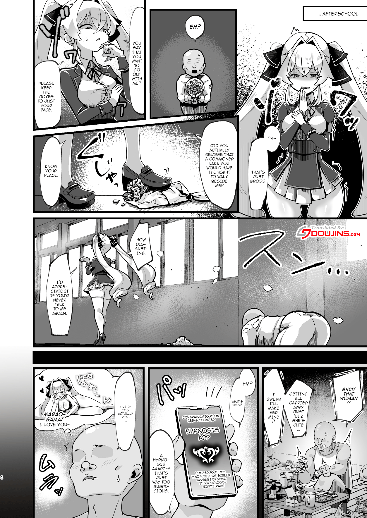 Bounyuu Saimin ~Namaiki Ojou-sama o Bakunyuu-ka shite Sakunyuu Hame~ | Huge Titties And Hypnosis ~ Expanding A Bratty Rich Girl's Chest Then Fucking Her While Squeezing Her Tits ~ page 5 full