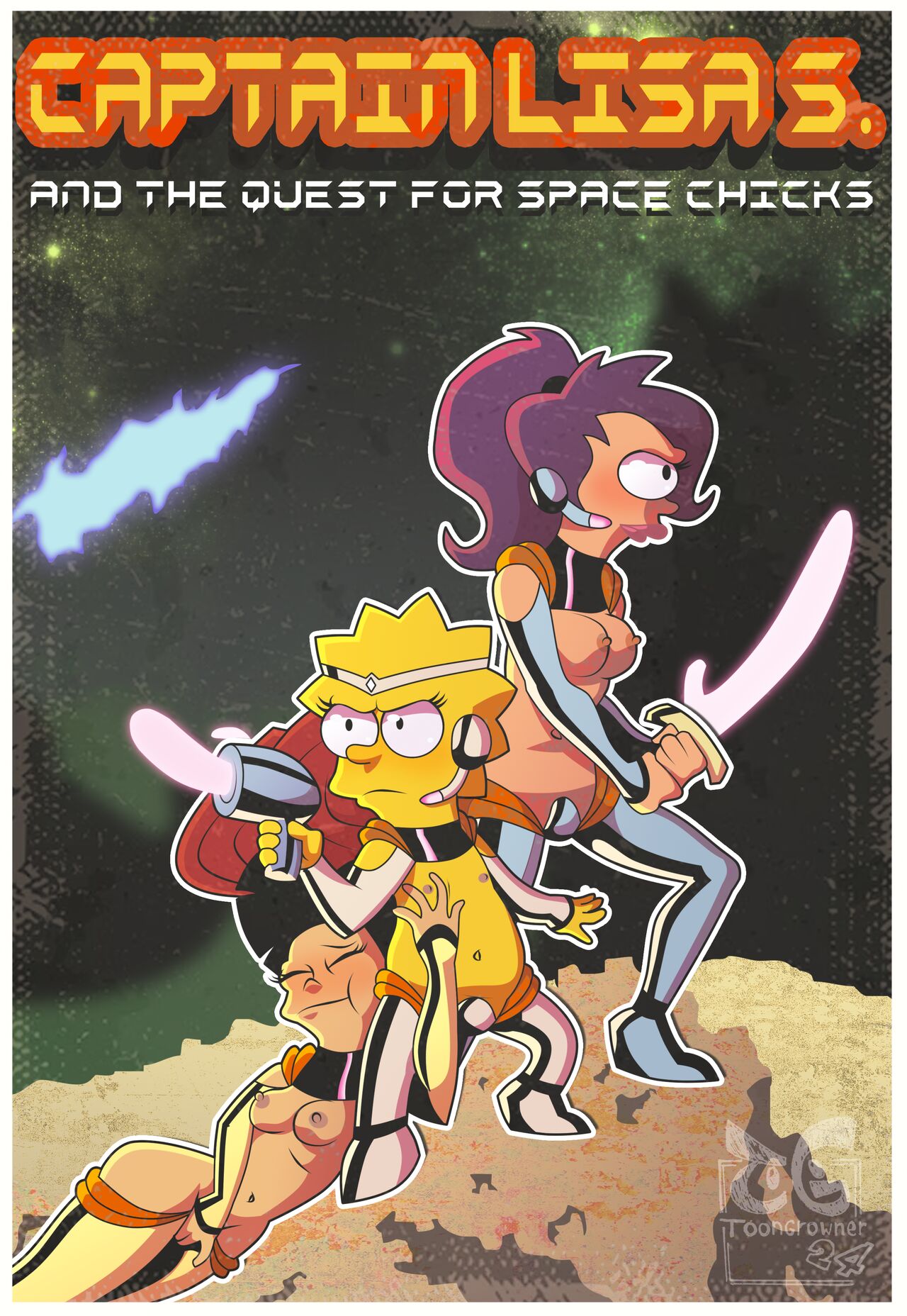toongrowner Lisa x Leela & Amy page 1 full