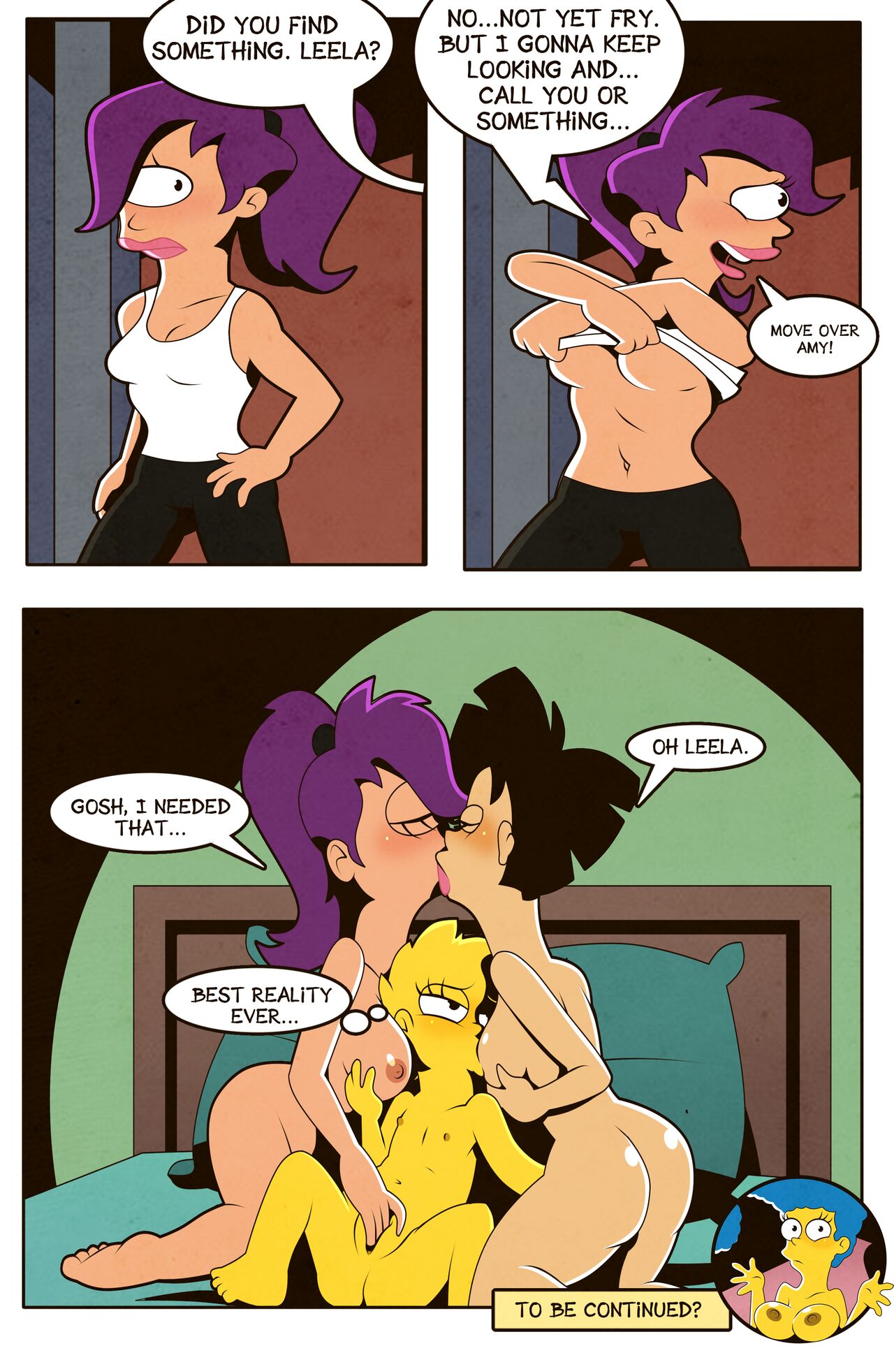 toongrowner Lisa x Leela & Amy - Page 4 - Comic Porn XXX