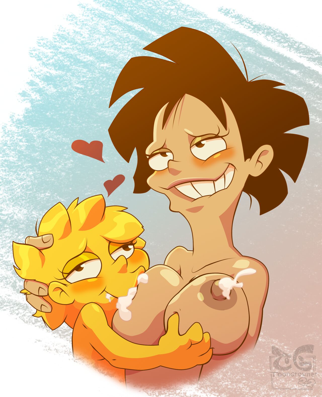 toongrowner Lisa x Leela & Amy page 7 full