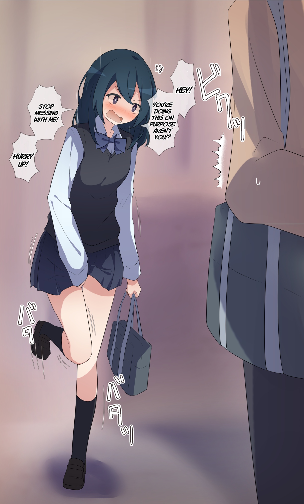 Desperate Girl wets herself due to being teased by her pee-loving boyfriend page 12 full