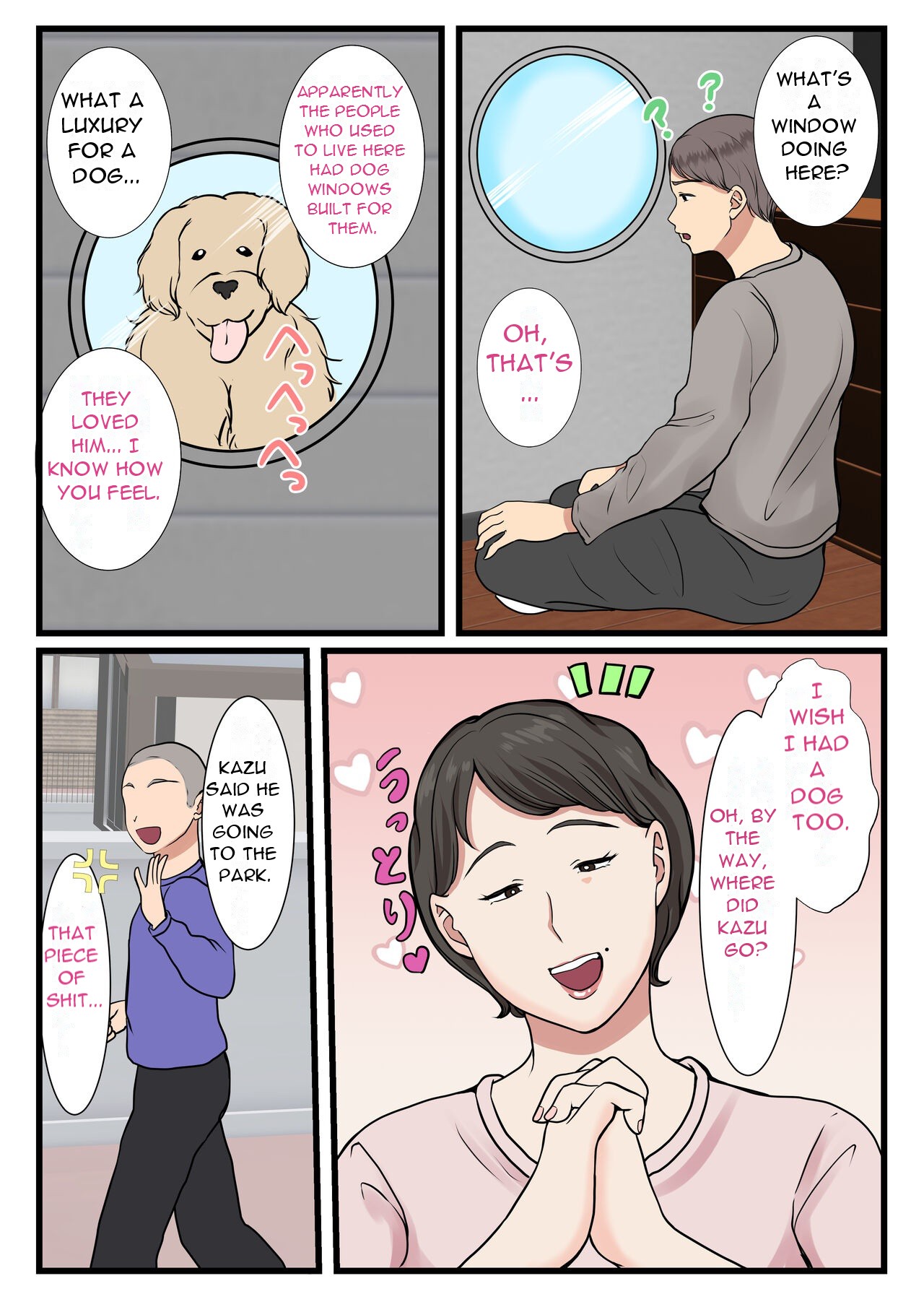 Haha ga kabe ni hamatte ugokenakattanode - My Mother Got Stuck in the Wall and Couldn't Move... page 5 full