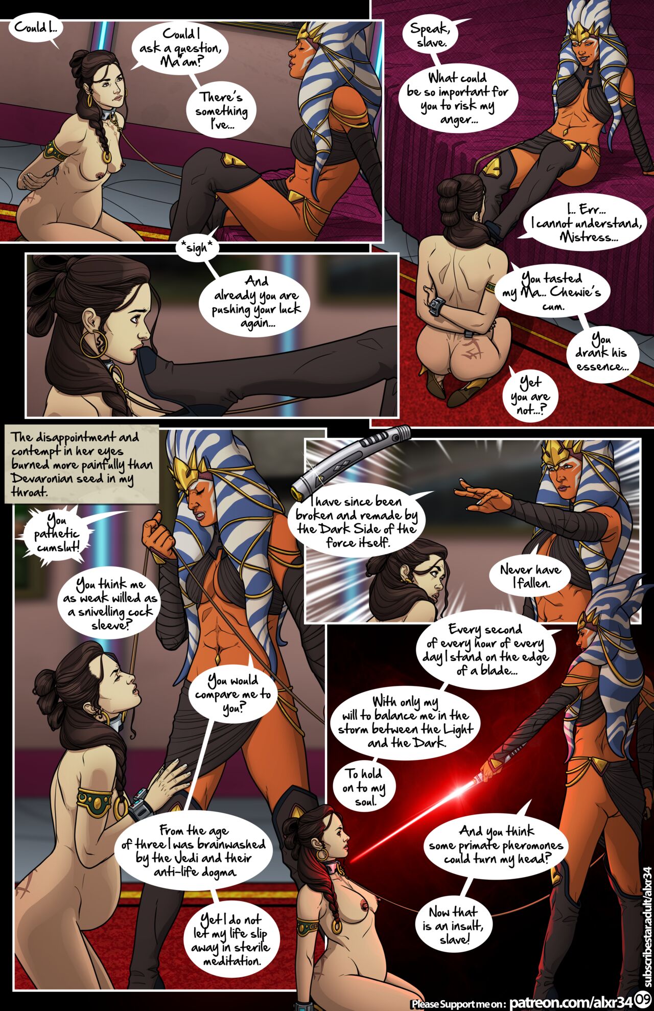 Star Wars: A Complete Guide to Wookie Sex VI: Hope page 11 full