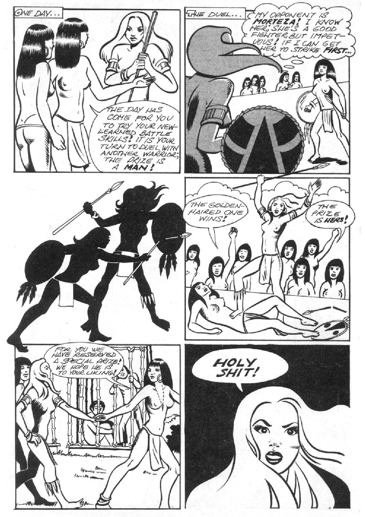 Girl Fight Comics #2 page 11 full