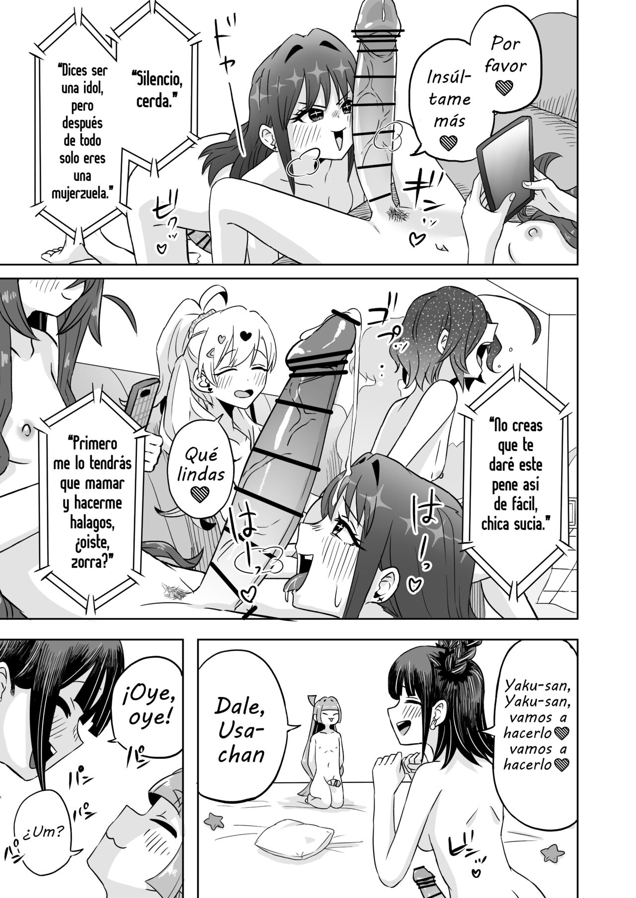 Rentarou Family Futanari Party | Fiesta Futanari de la Familia Rentaro page 11 full