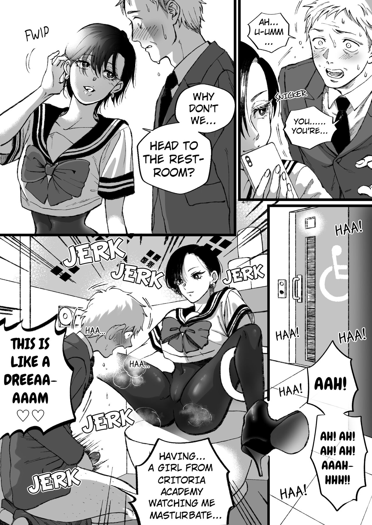 Financial Slavery to a Girl in a Sailor Uniform and Swimsuit page 4 full