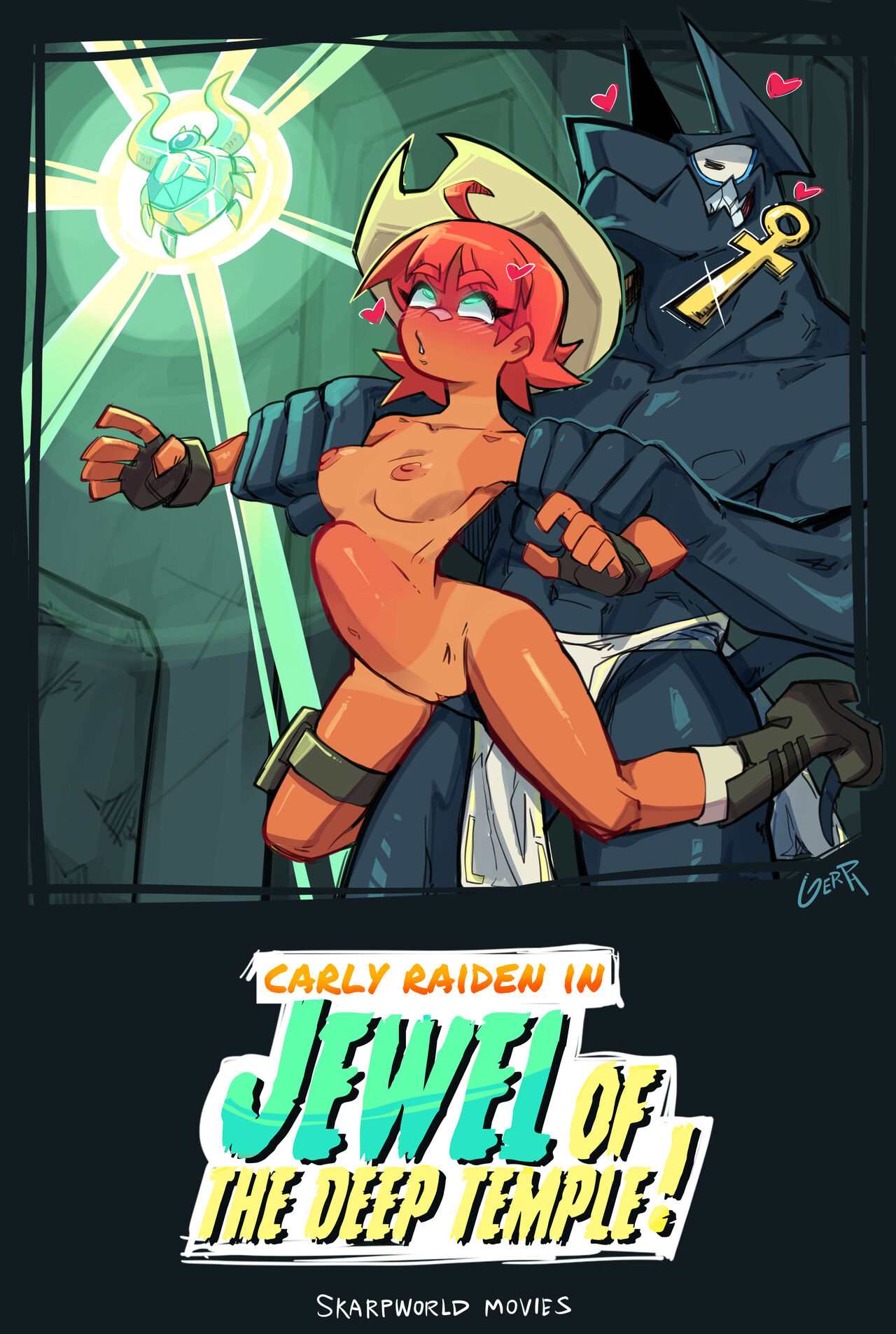 Carly Raiden in Jewel of Deep temple page 10 full