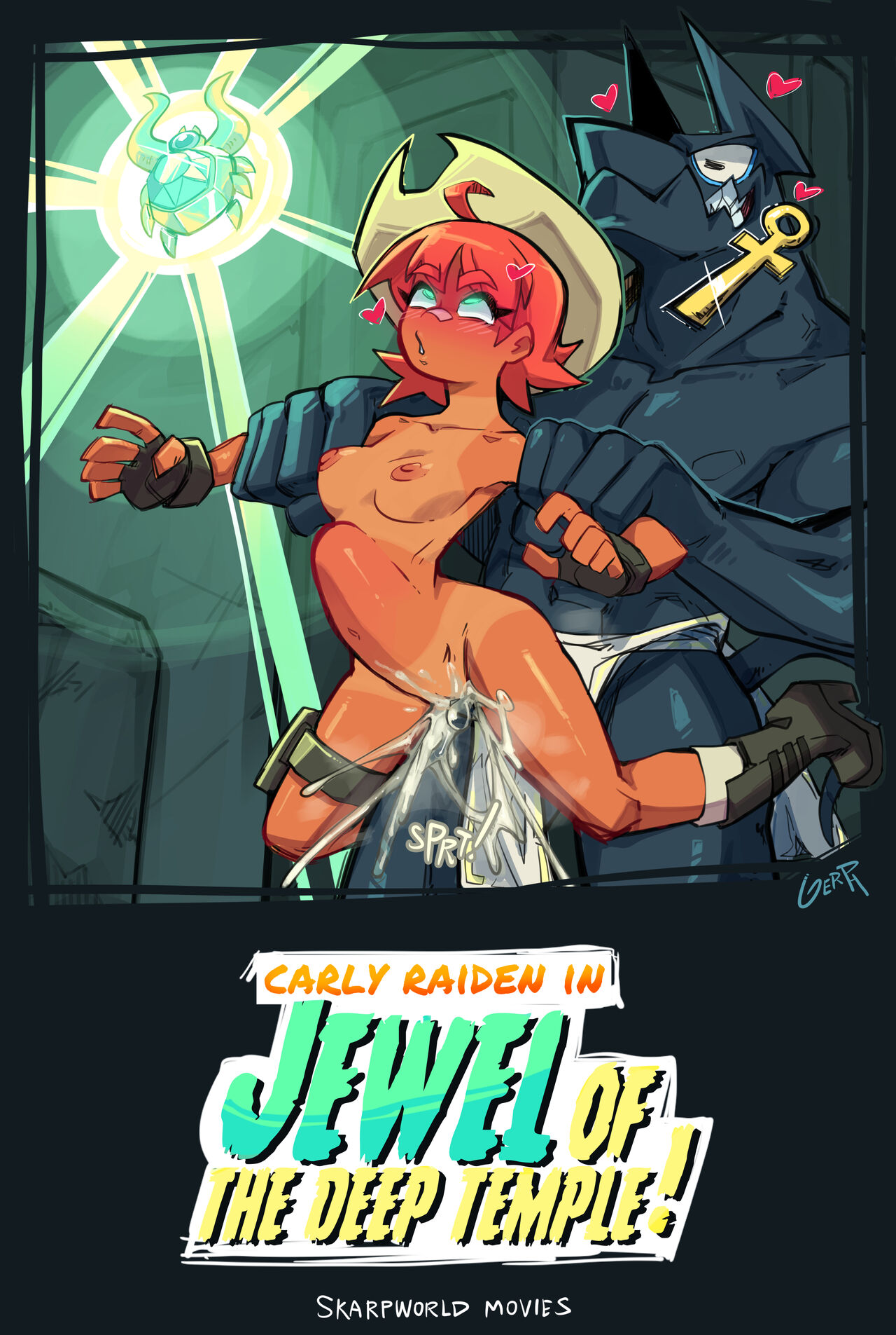 Carly Raiden in Jewel of Deep temple page 11 full
