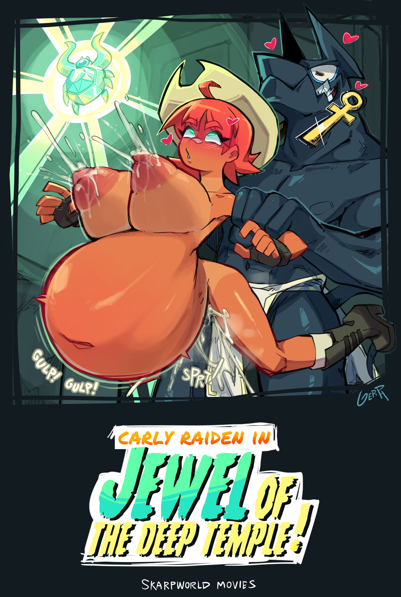 Carly Raiden in Jewel of Deep temple page 12 full