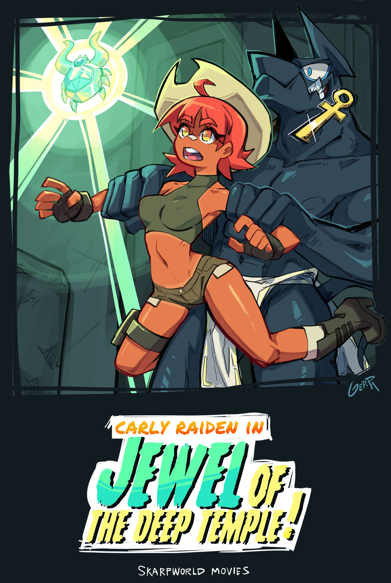 Carly Raiden in Jewel of Deep temple page 3 full