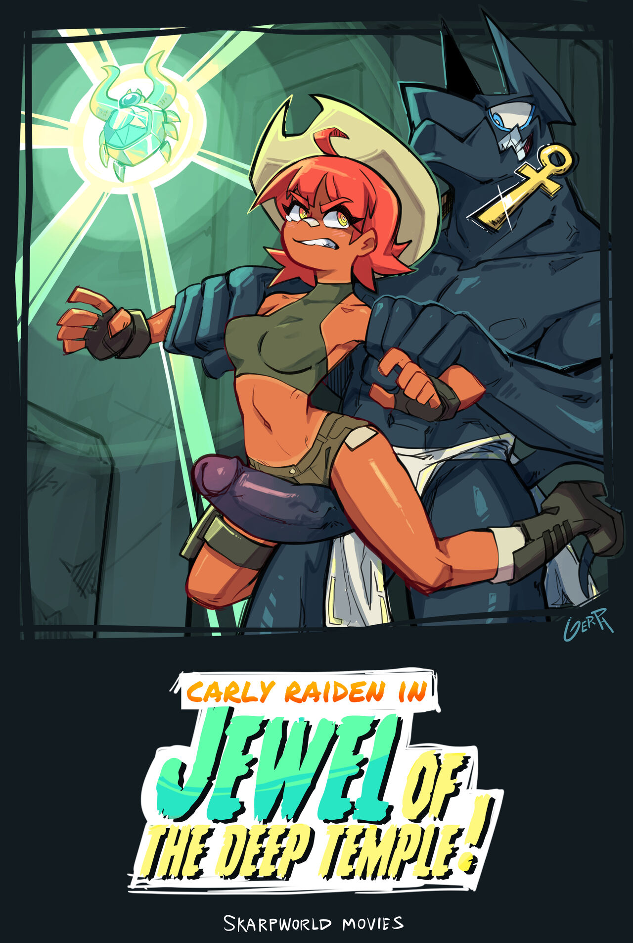 Carly Raiden in Jewel of Deep temple page 4 full