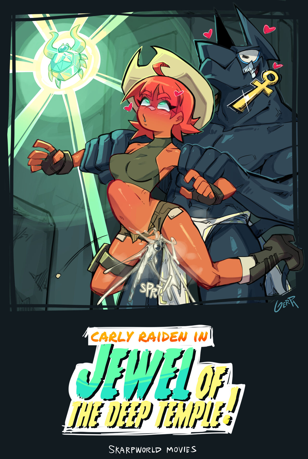 Carly Raiden in Jewel of Deep temple page 6 full