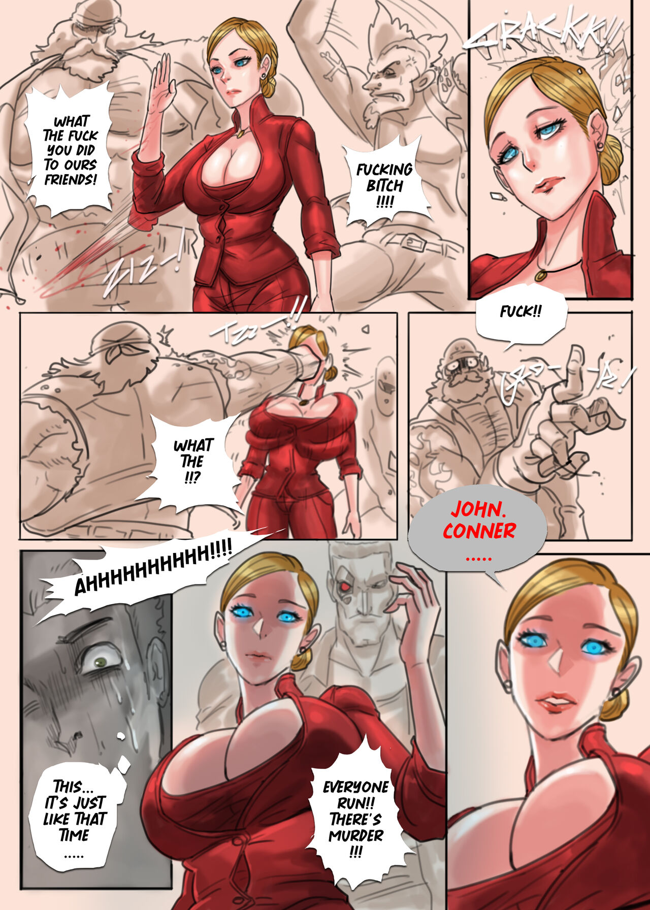 T-X JUDGEMENT DAY  Ch. 1-3 page 12 full