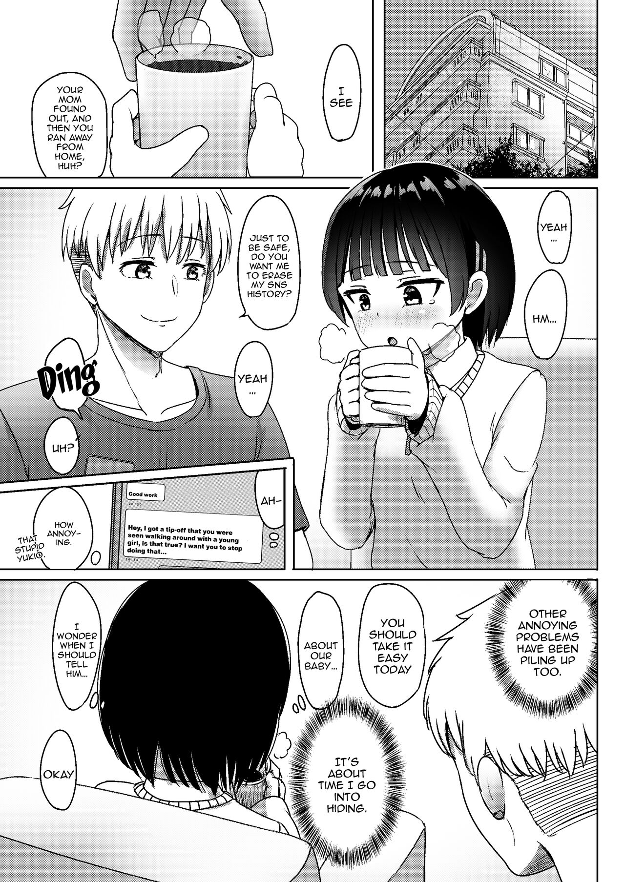 Charao ni Hamatte Saa Taihen Mijuku na Mama demo Stand by me page 12 full
