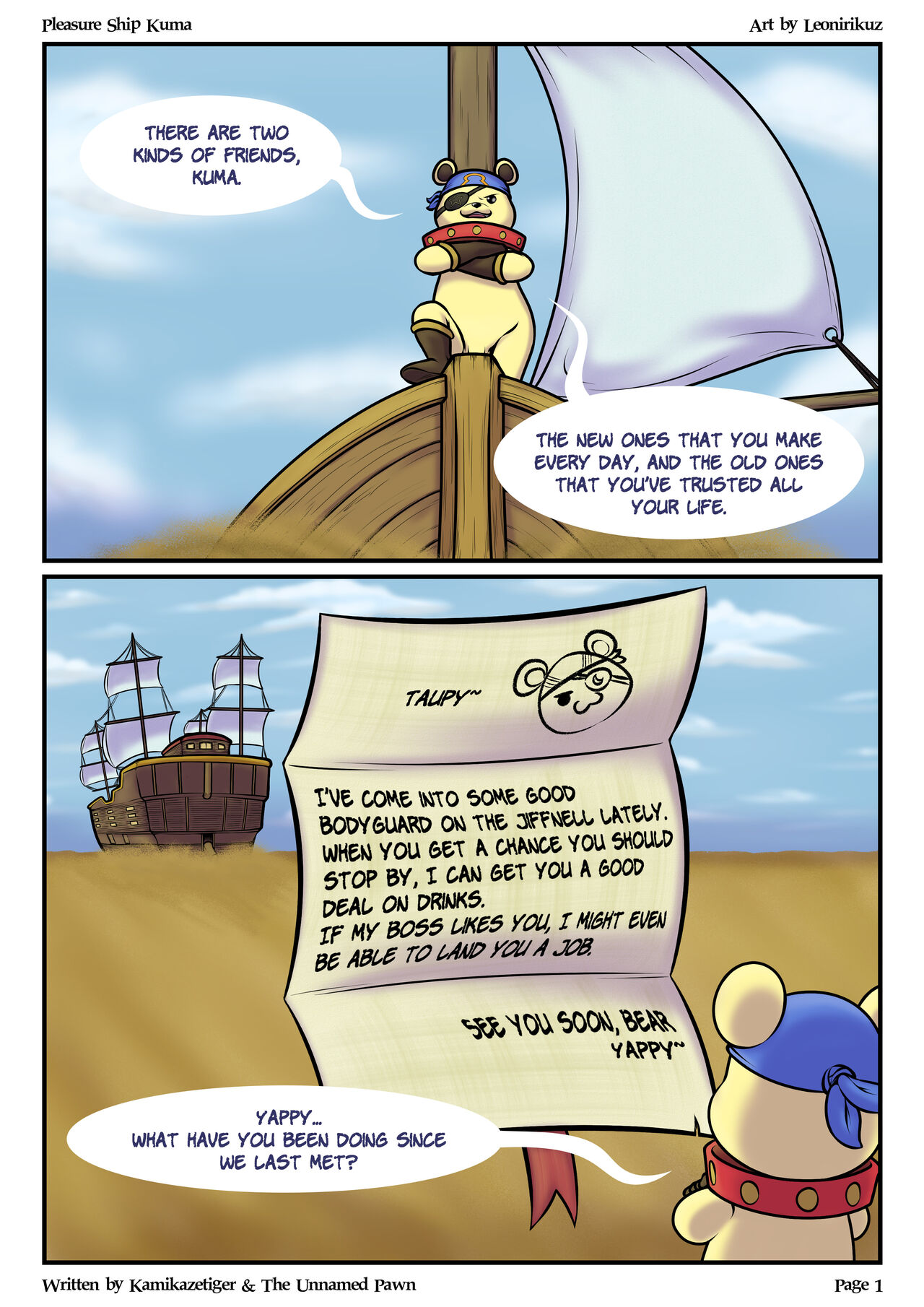 Pleasure Ship Kuma! page 2 full