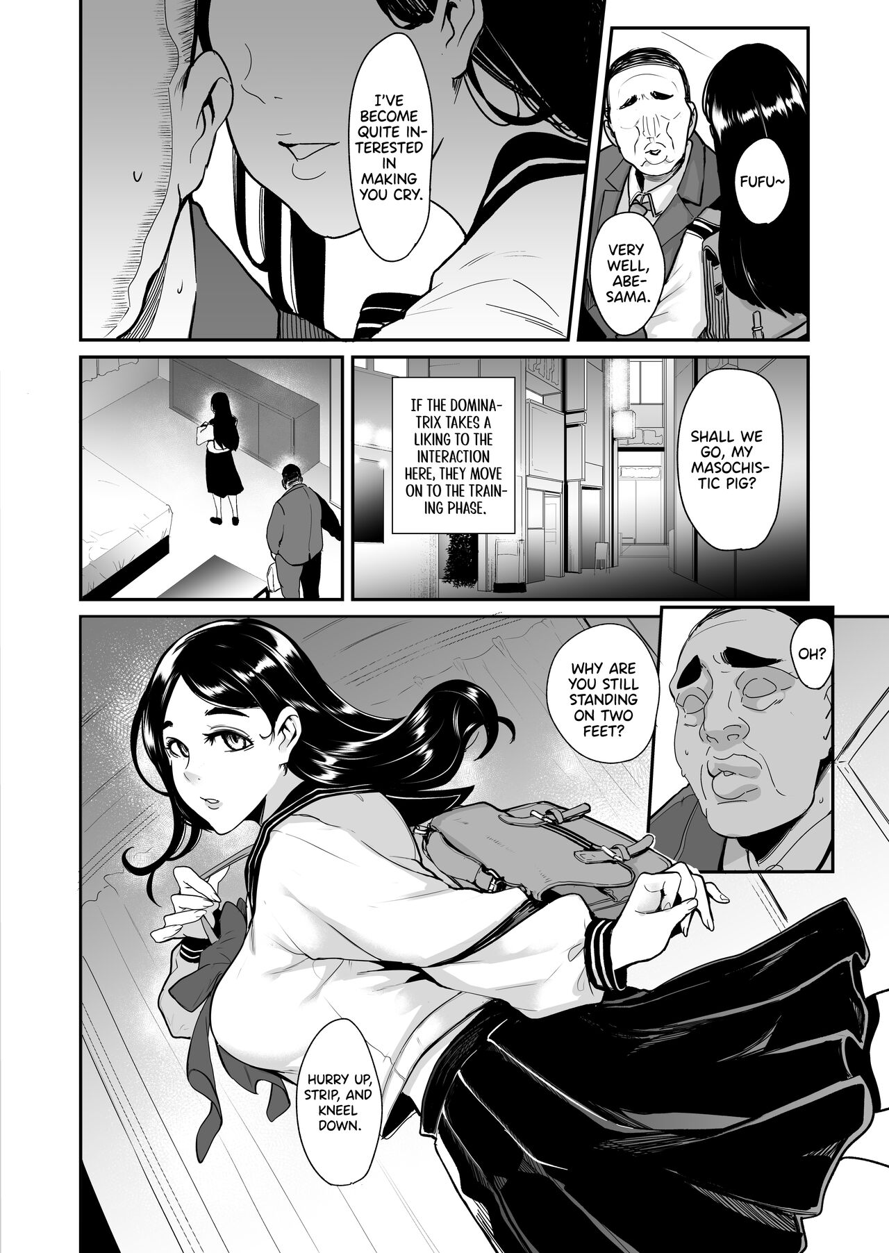 Maso-katsu -Appli de Joou-sama o Sagashite Choukyou Sareru Maso Otoko-tachi- | Masochistic Life -Masochistic Men searching for and being trained by Dominatrix through an App page 5 full