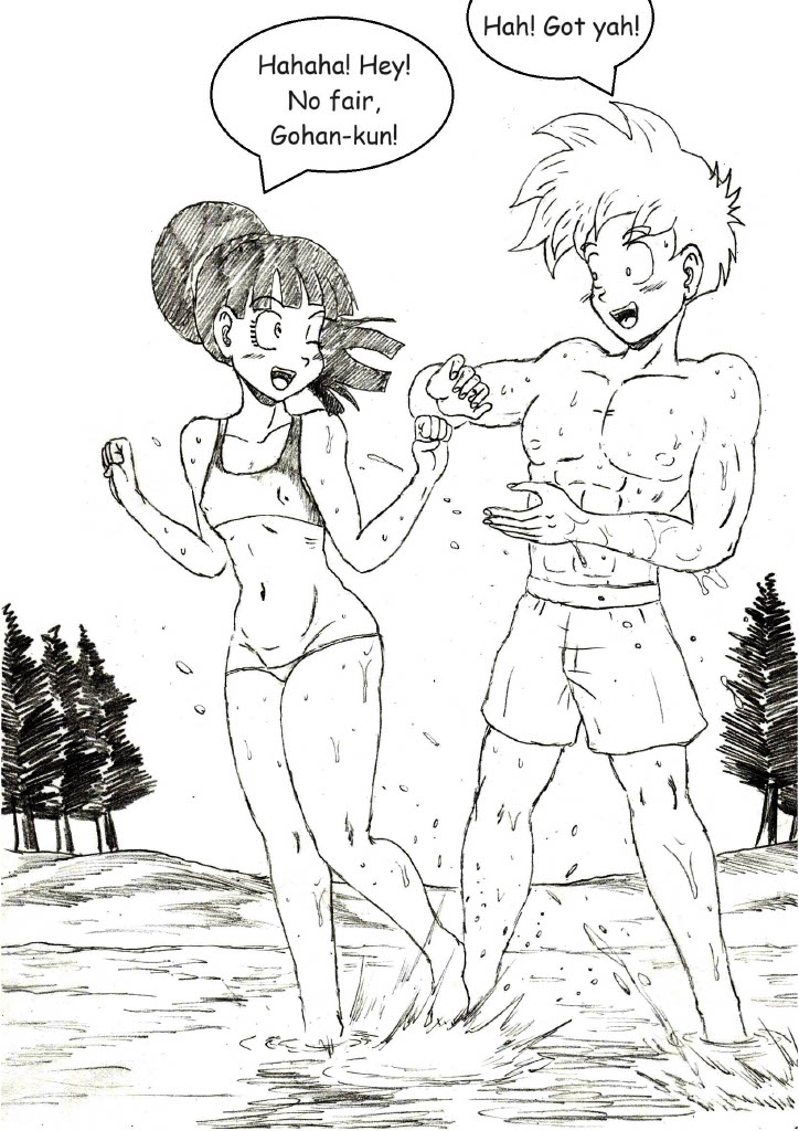 Play Date - Gohan X Videl + Harem page 2 full