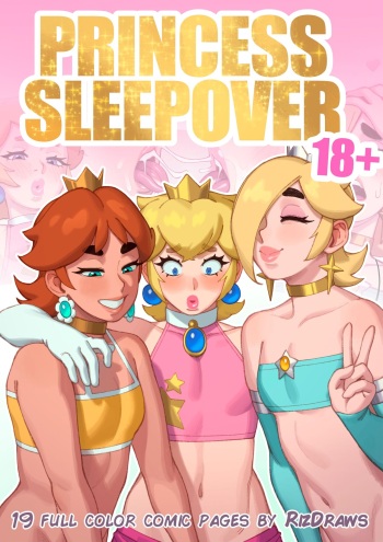[Rizdraws] Princess Sleepover (Spanish) [OyeZi7w7 cover