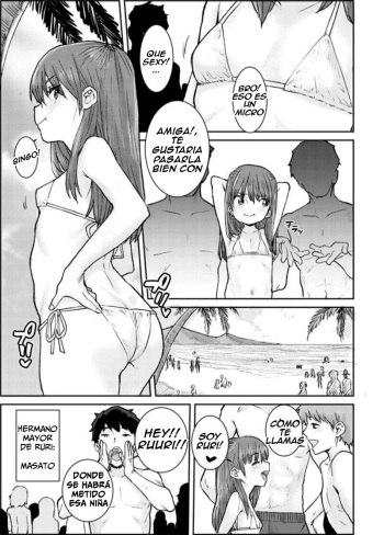 [Ponsuke] Natsu no Loli Bitch [Spanish] [The Hawk] cover