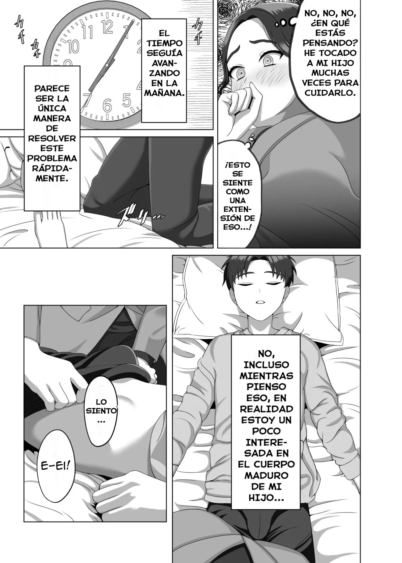 Musuko no Asadachi ni Doki Doki Shichau Okaa-san  Digital page 12 full