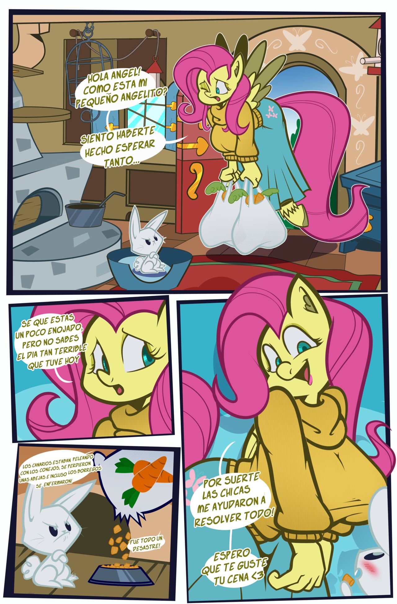 Fluttershy's Overtime  ESP page 2 full