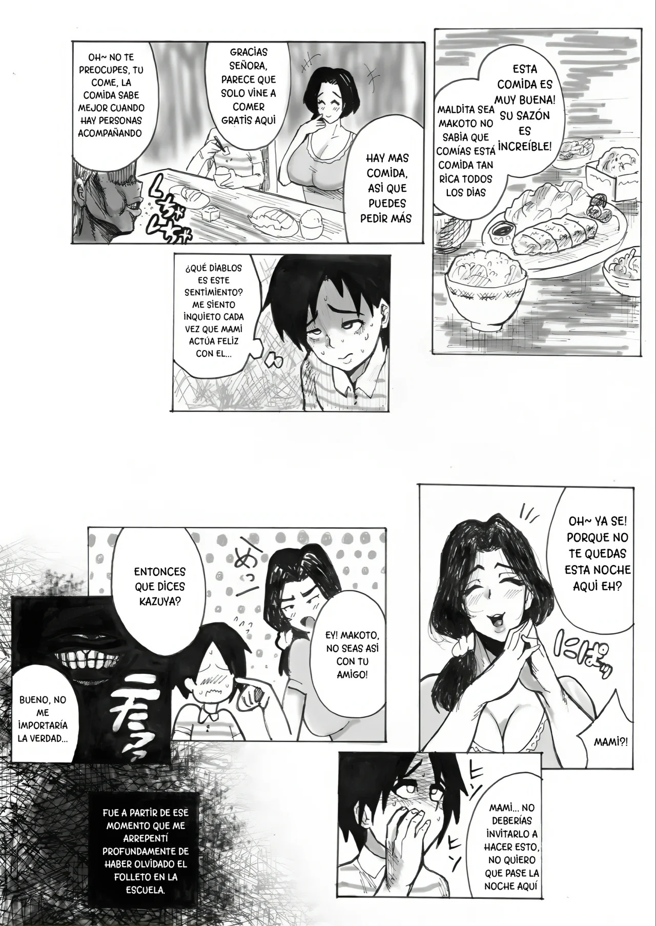 Gomen ne Koubi ~Boku to Soushisouai na Ottori Mama wa Boku no Kirai na Kurasumeito to Chinhame Gokko ga Yamerarenai~ | No Puedo Dejar de Jugar con el Amigo de mi Hijo page 4 full