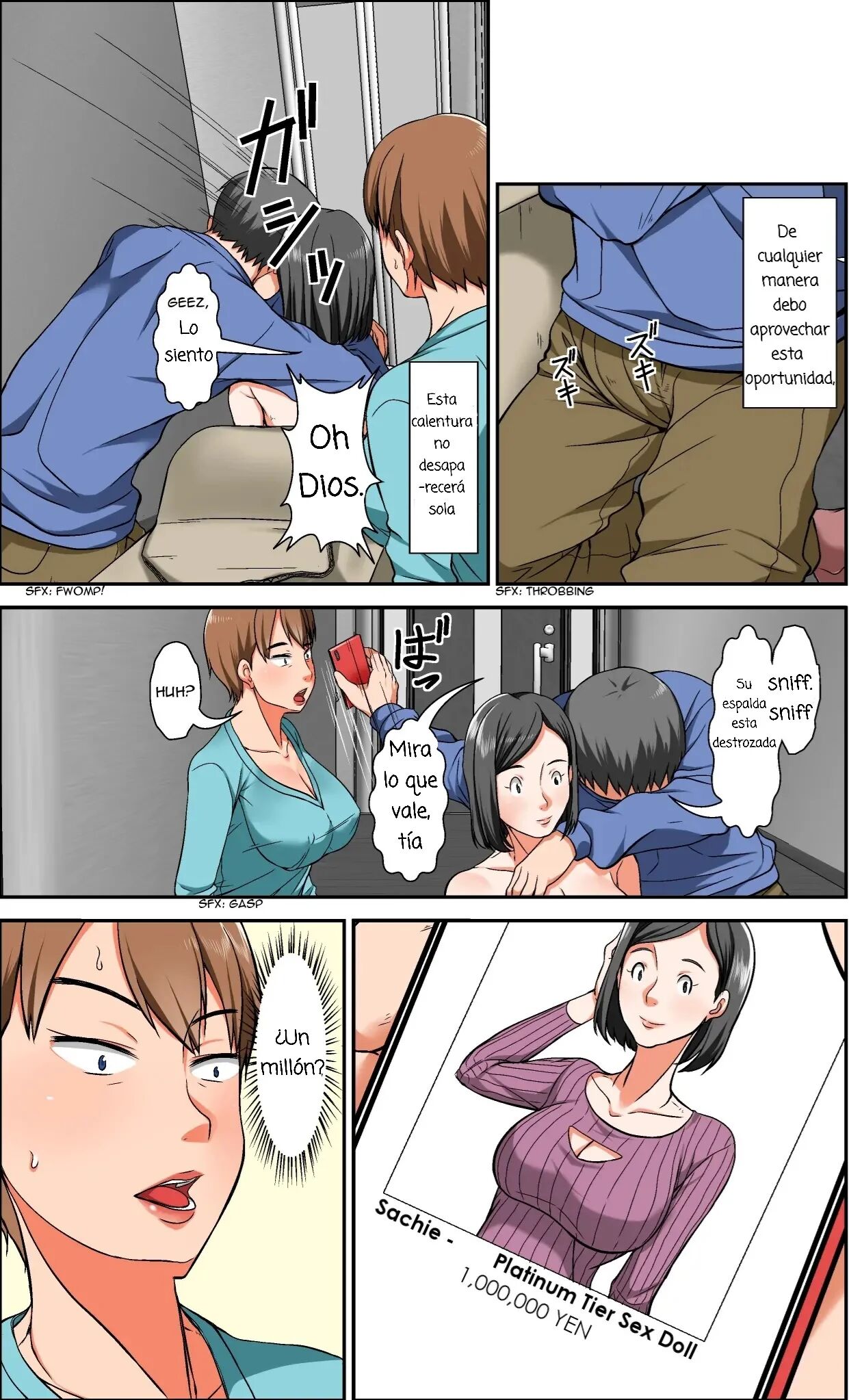 Hahaoya to SEX shiyou to shitara cho binkan taishitsu no oba ga wana ni kakatta hanashi page 11 full