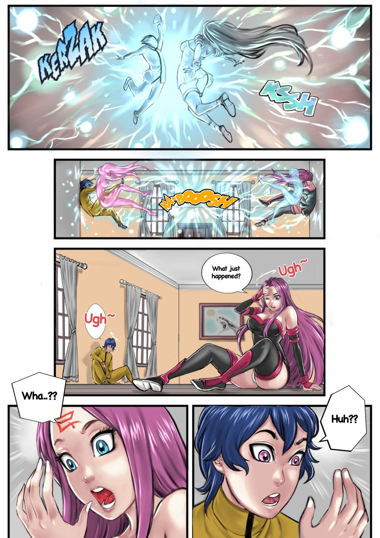 ZafieComics: Ride On! page 3 full