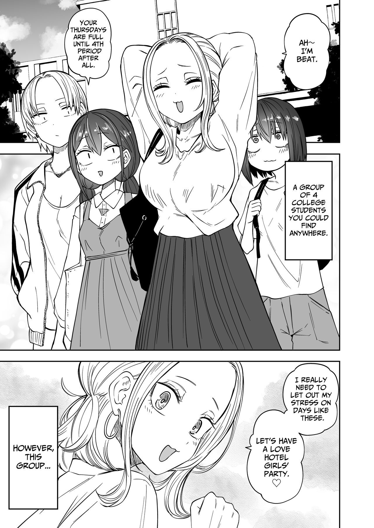 Hajimete no Roshutsu Gokko! LesSe Daisuki Nakayoshi Joshidaisei | First Time Exhibitionism Play! Lesbian Sex Lovin' University Girls page 3 full