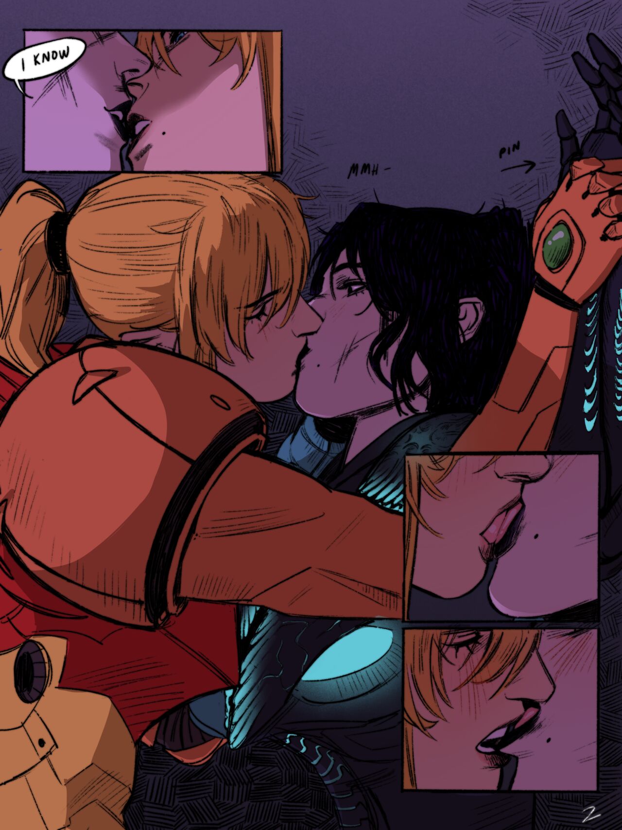 Samus / Dark Samus Post-Fight page 2 full