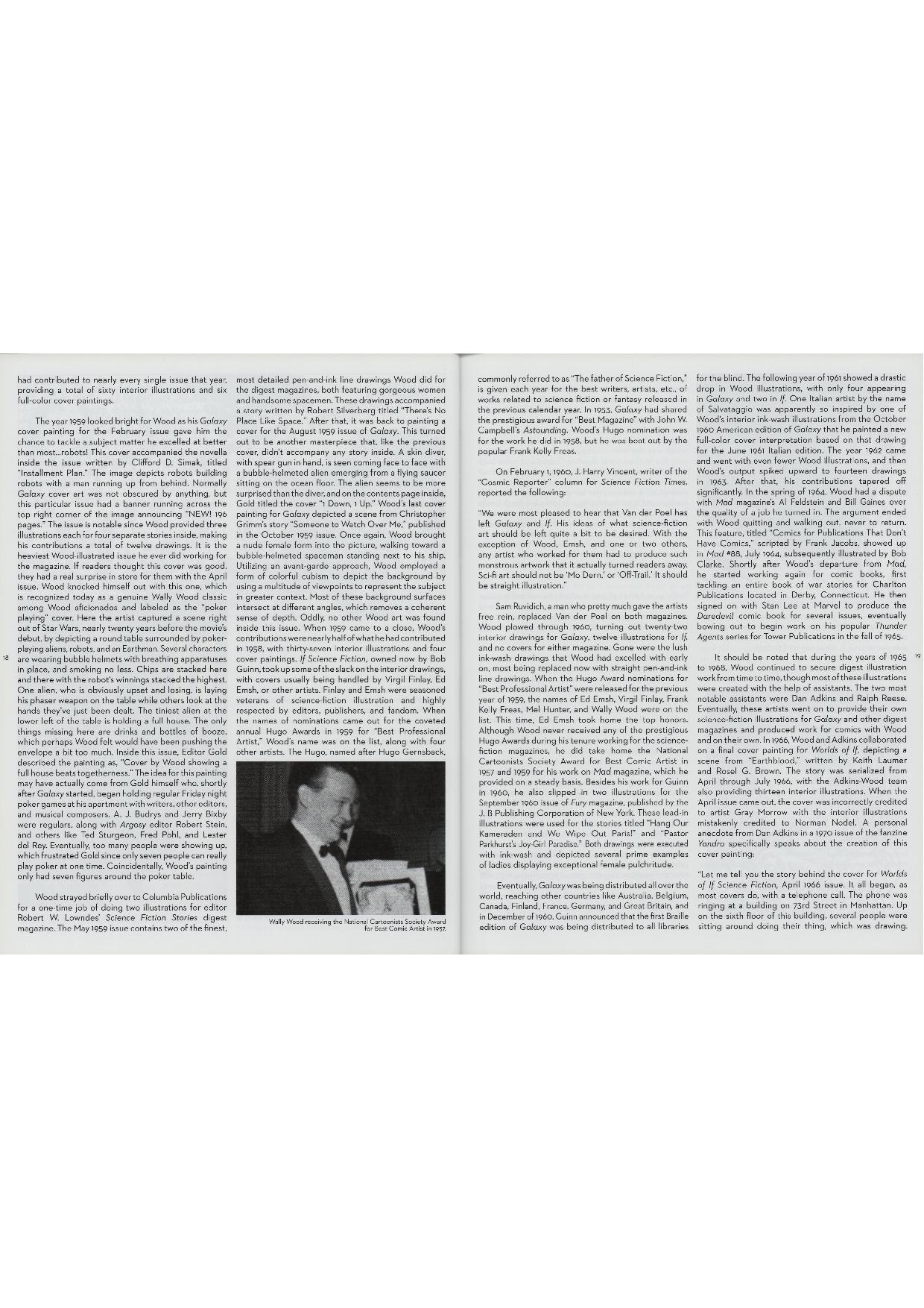 Wally Wood: Galaxy Art and Beyond page 12 full