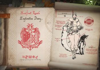 [TheKite] Hoarfrost Reach Exploration Diary / Ecological Survey (Monster Hunter World) [English][ongoing] cover