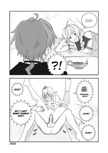 [Aschie] The Chronicles of Elinalise, The Bitch of Mushoku Tensei Chapter 04 (Mushoku Tensei) [English] cover