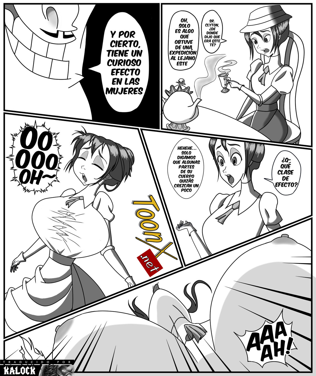 Jane Porter & the Exotic Tea page 1 full