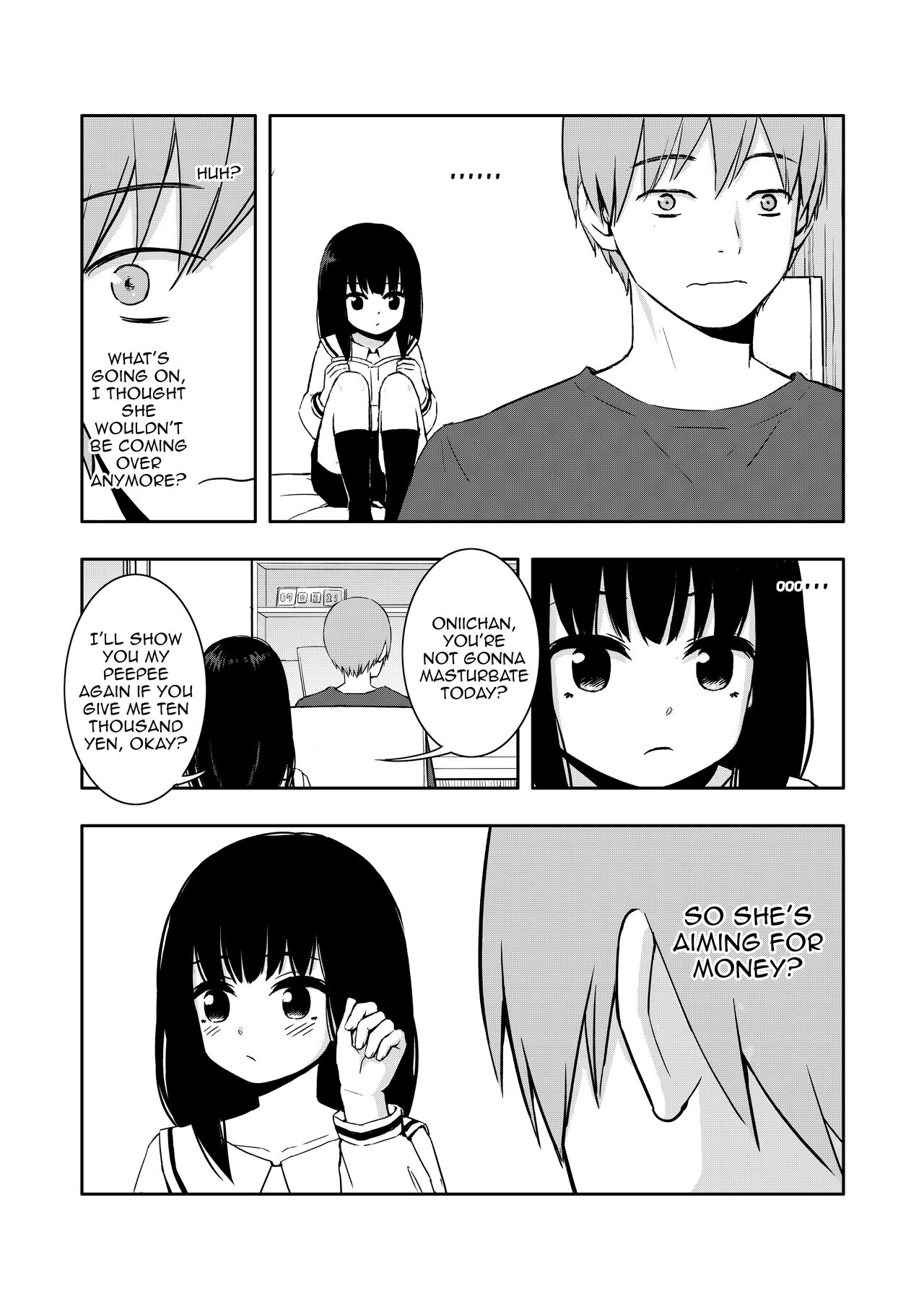 Otonari-san no Ko ni Ichiman Yen Agetara Iroiro Yarasetekureta | When I Gave the Neighbor Girl Ten Thousand Yen, She Let Me Do All Sorts of Stuff to Her. page 12 full