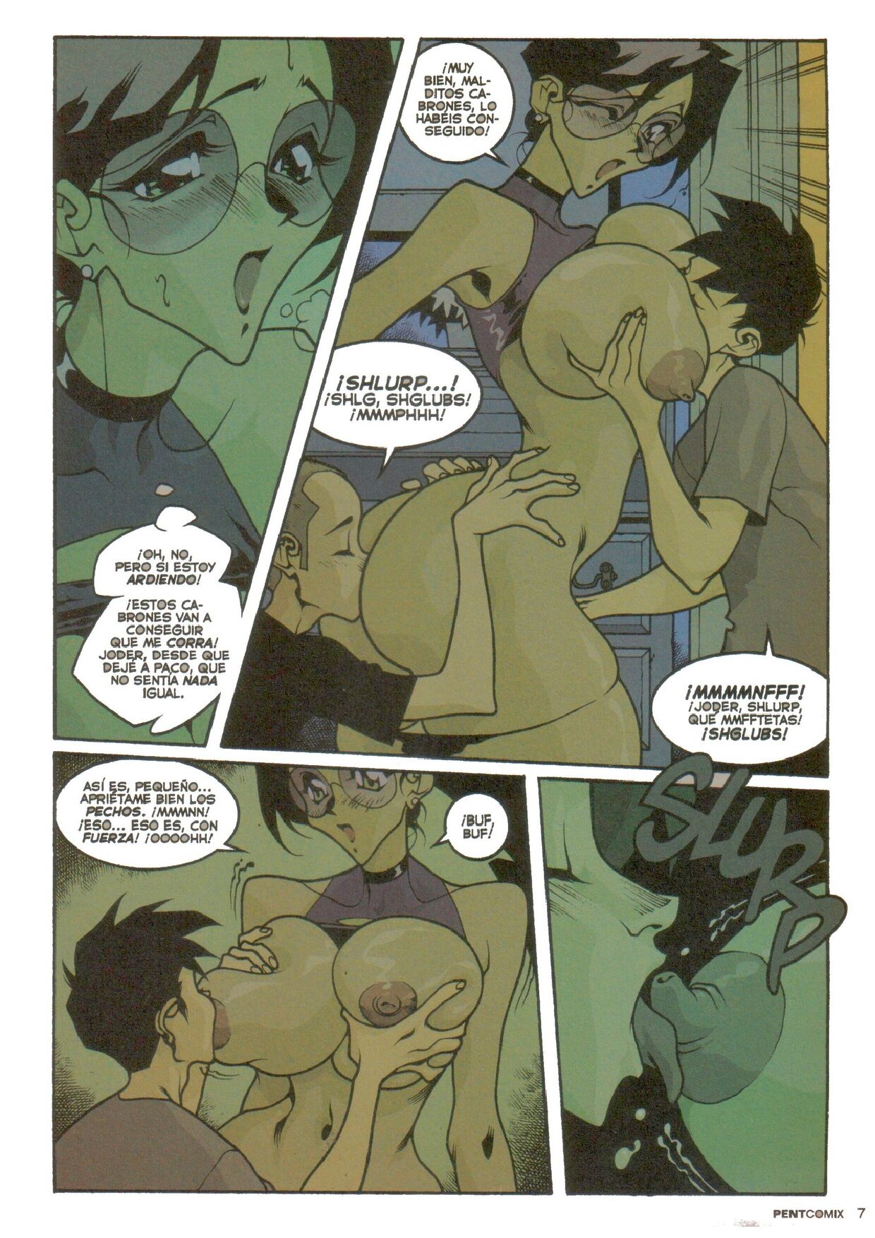 Penthouse Comix #47 page 7 full