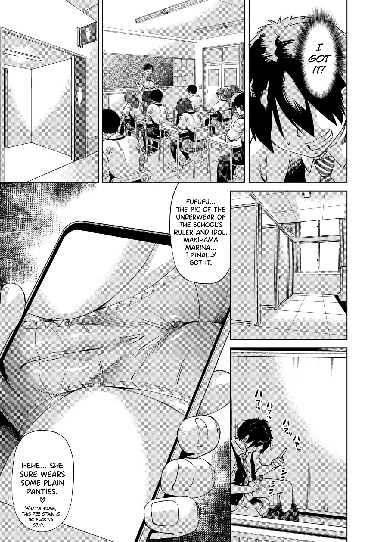 Jagan no Saimin Inryoku de Seitokai Les Joshi-tachi no Shojo o Kyousei Rape!! Ch.1-5 page 7 full