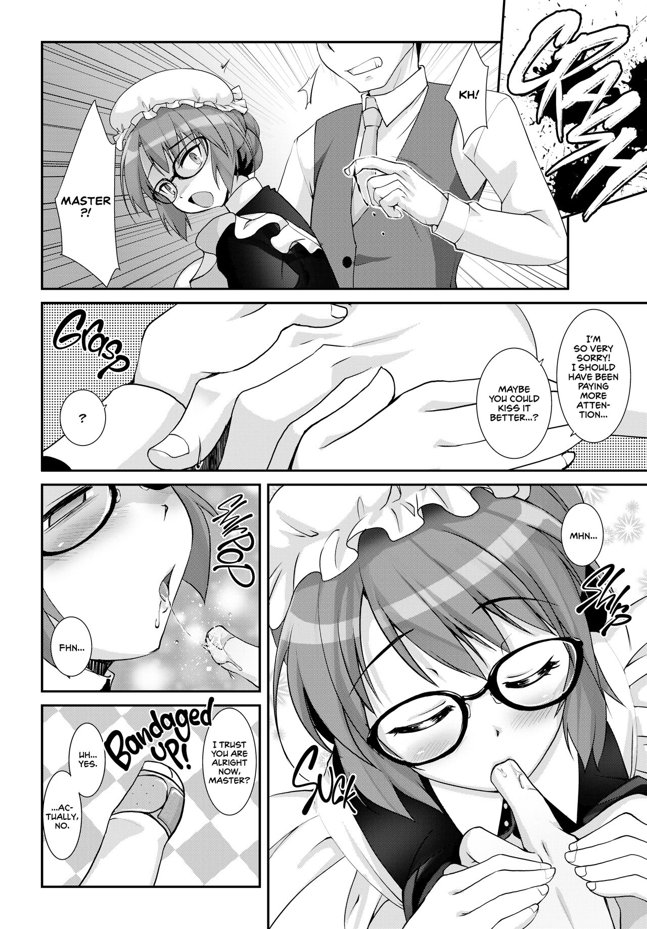 That Prim and Proper Maid Exterior Is Hiding Something Big... page 7 full