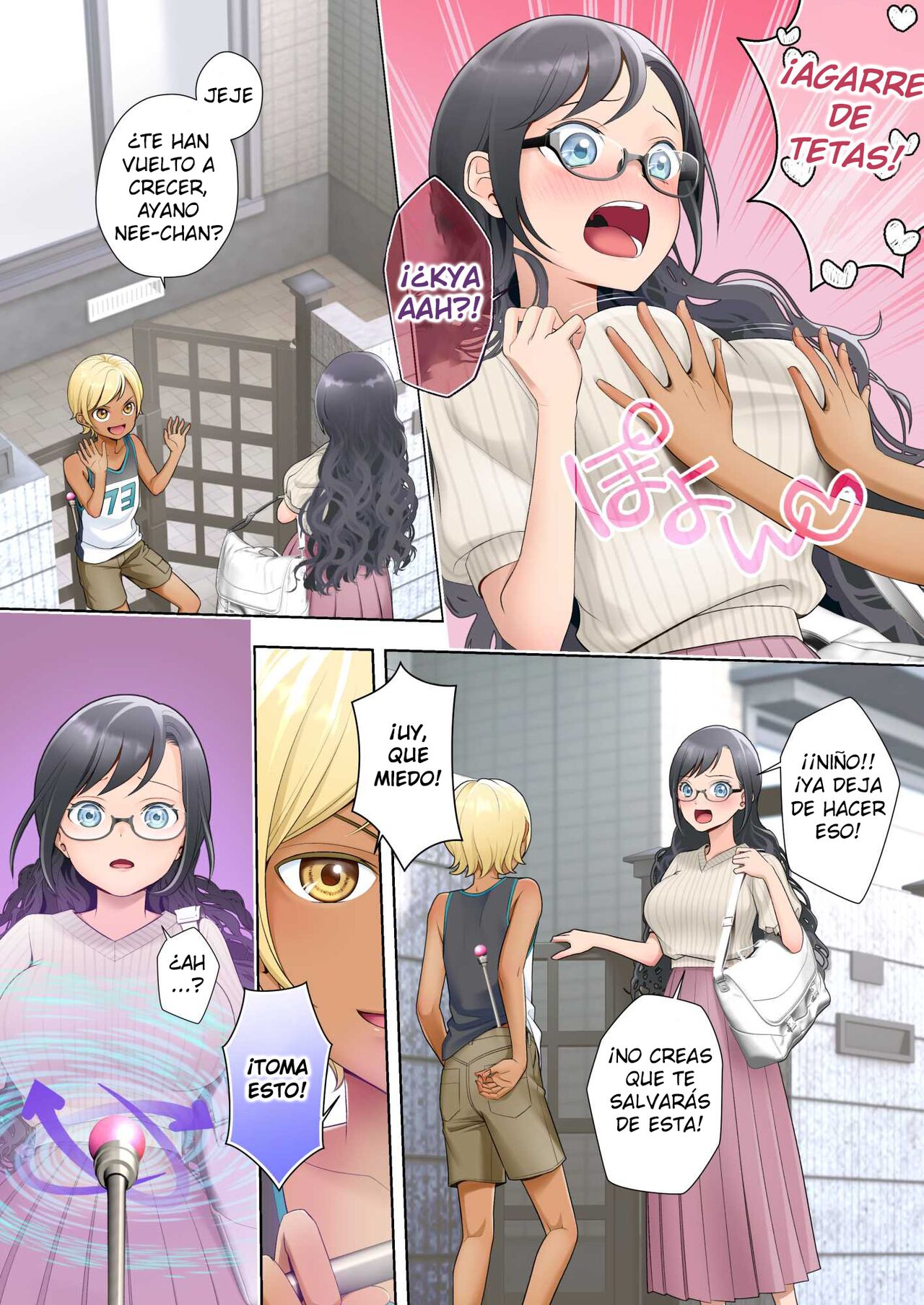 Watashi swap Ore ~Kinjo no Sukebena Itazura-kko to Karada o Irekaerareta Watashi~ page 1 full