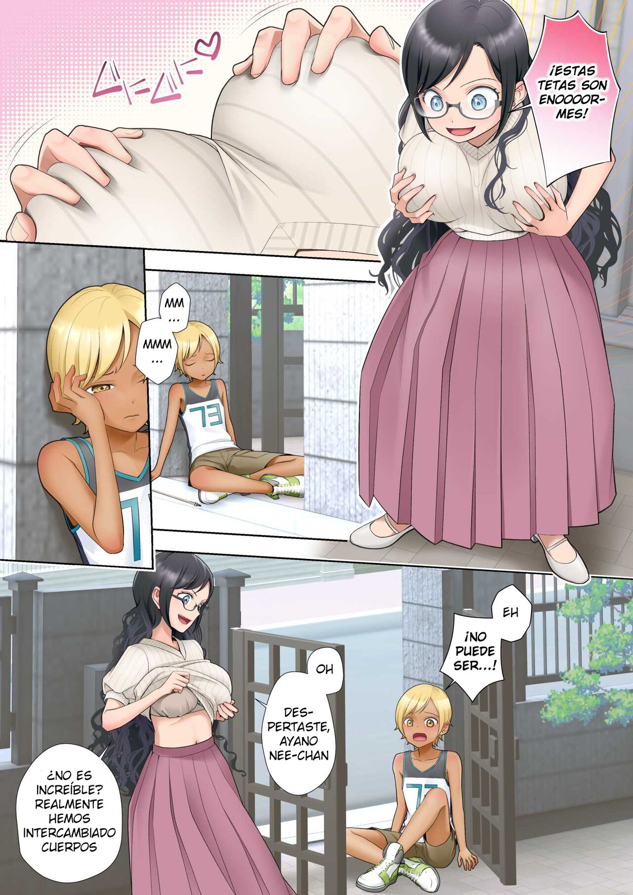 Watashi swap Ore ~Kinjo no Sukebena Itazura-kko to Karada o Irekaerareta Watashi~ page 6 full