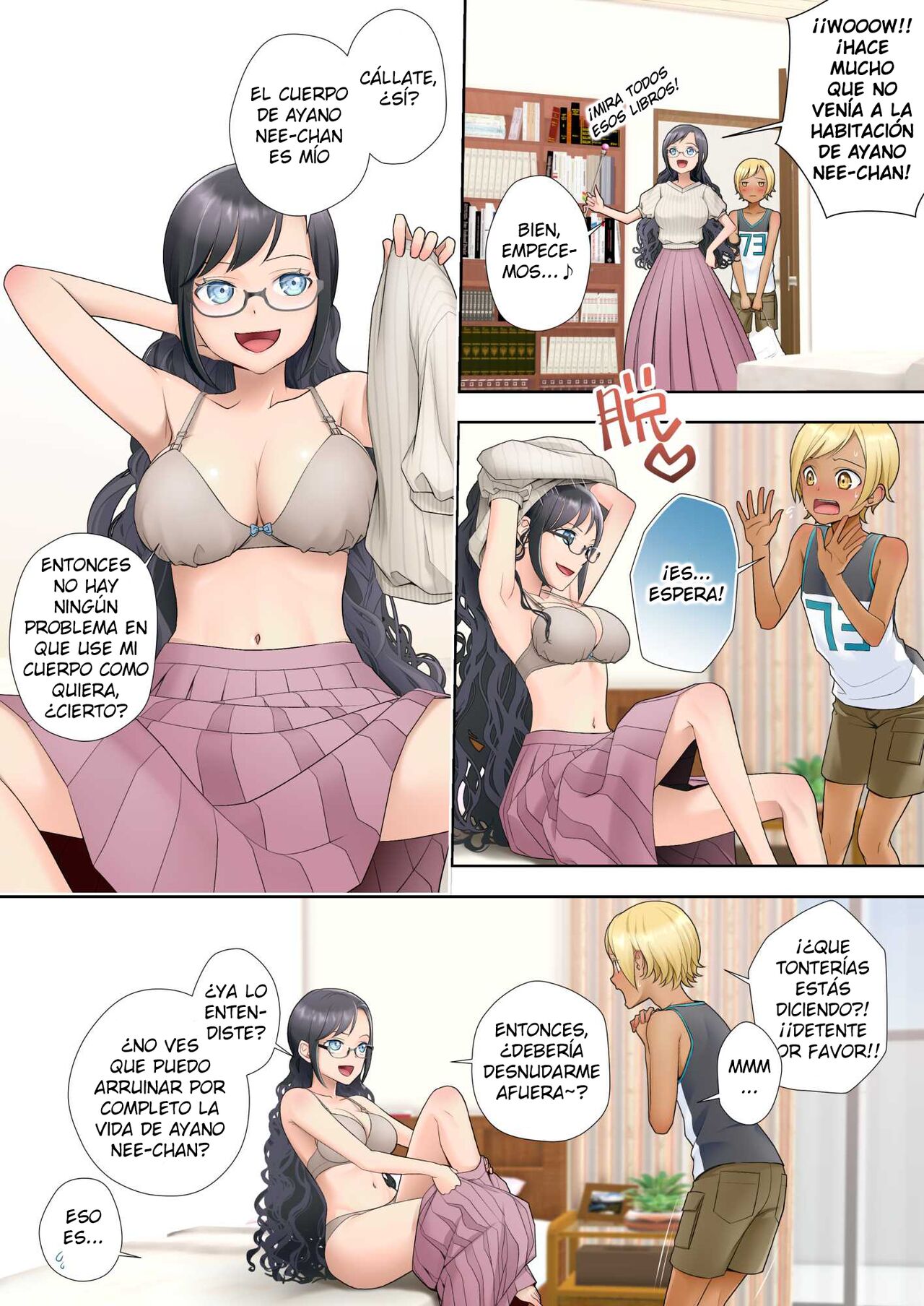 Watashi swap Ore ~Kinjo no Sukebena Itazura-kko to Karada o Irekaerareta Watashi~ page 8 full