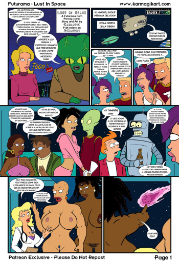 [Karmagik] Lust In Space (Futurama) (Spanish) [kalock & ToonX] cover
